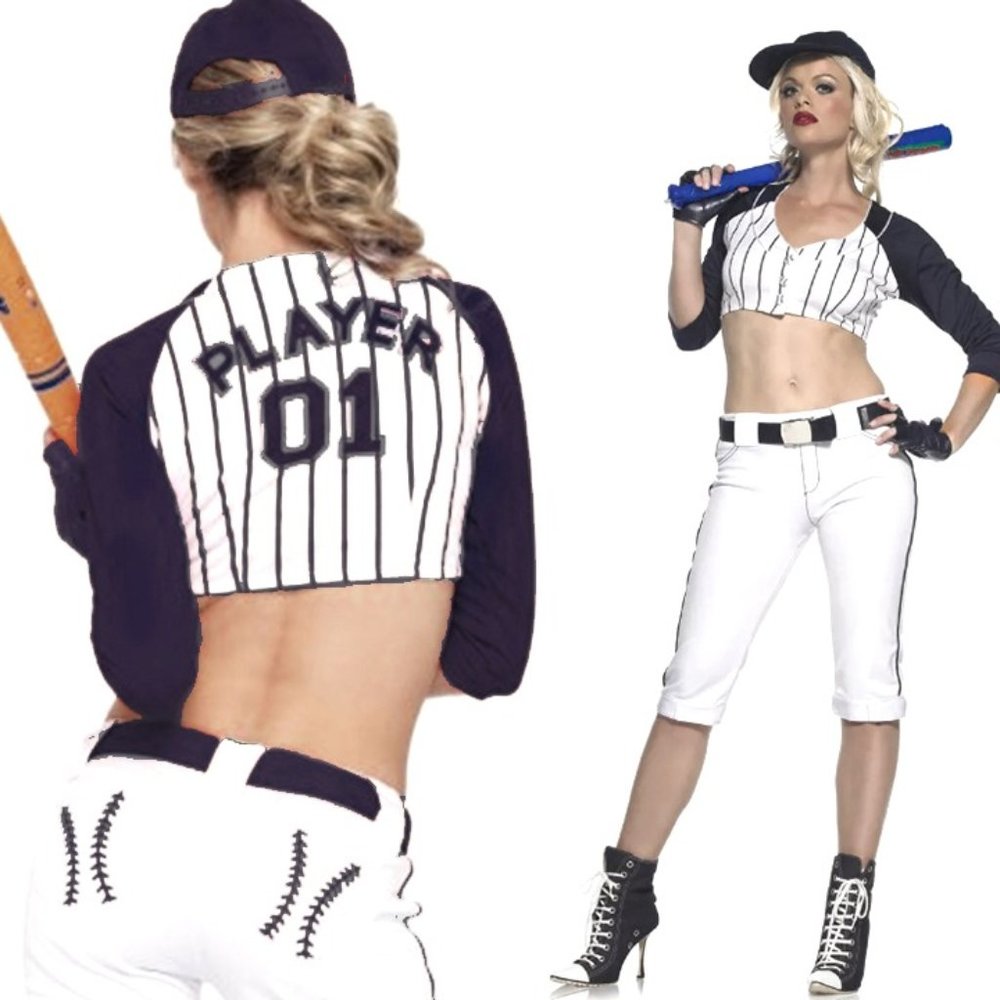 NWT STAR PLAYER BASEBALL UNIFORM/6-PC. COSTUME